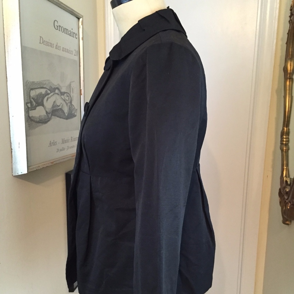 Mossimo Black Jacket Stretch L Double Breasted - image 5